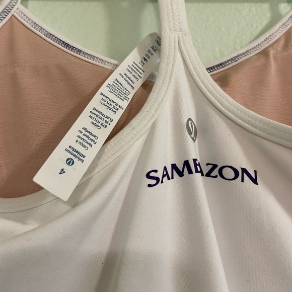 NWT Lululemon Power Y Top - Picture 6 of 10